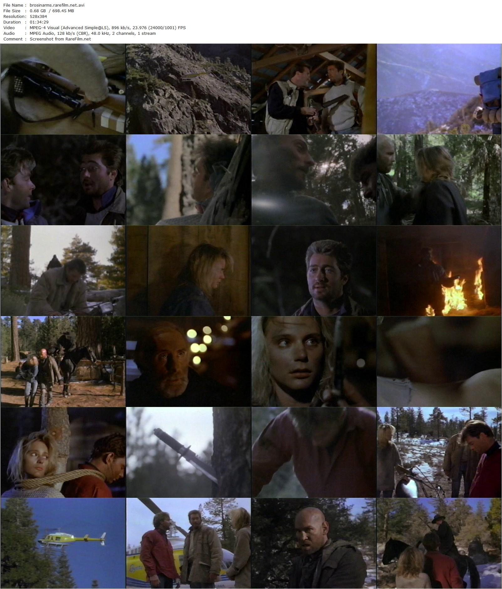 Brothers in Arms (1988) George Bloom, Todd Allen, Charles Grant, Dedee Pfeiffer-poster