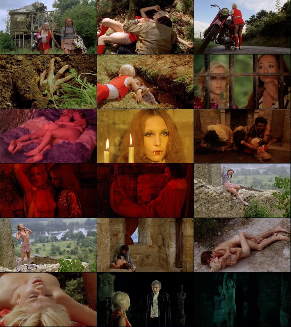 Caged Virgins AKA Vierges et vampires (1971) Jean Rollin, Marie-Pierre Castel, Mireille Dargent, Philippe Gasté-poster