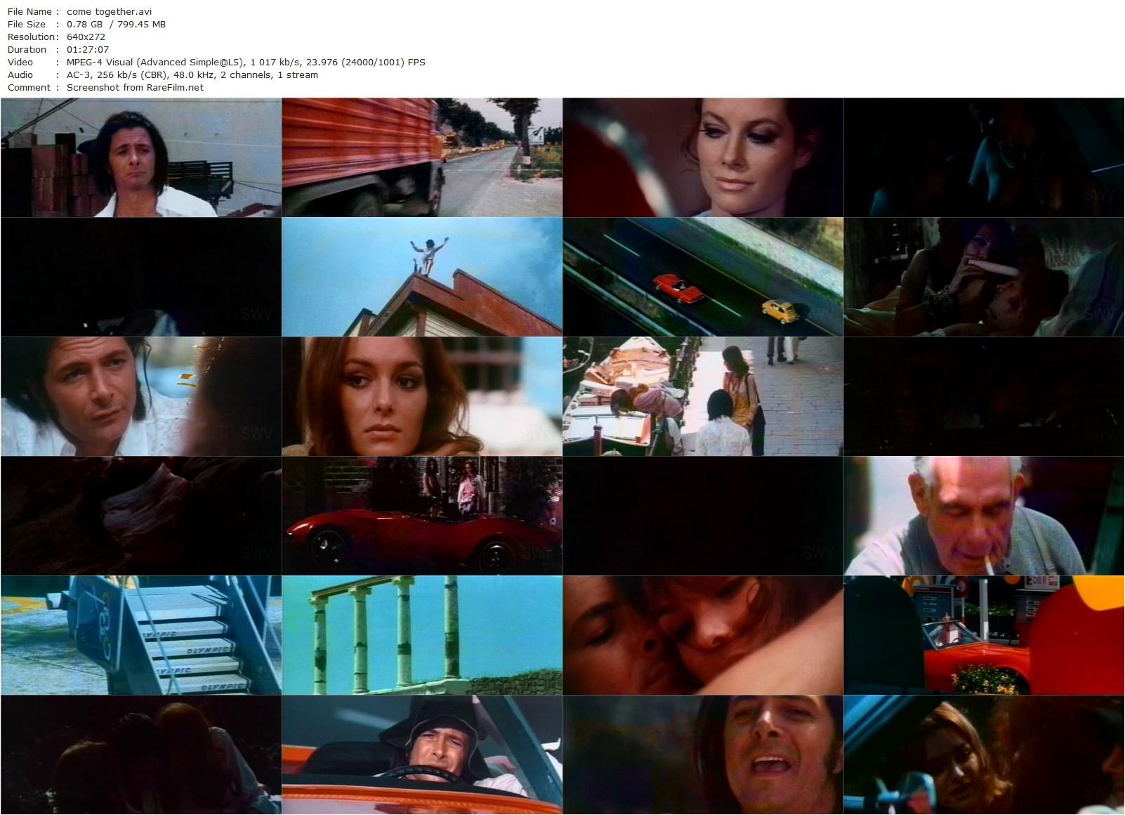 Cometogether (1971) Saul Swimmer, Tony Anthony, Luciana Paluzzi, Rosemary Dexter-poster