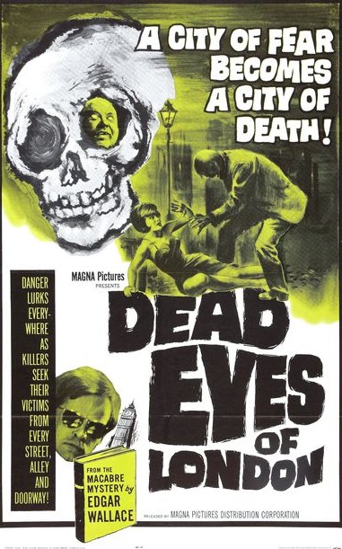Dead Eyes of London / Die toten Augen von London (1961) Alfred Vohrer, Joachim Fuchsberger, Karin Baal, Dieter Borsche
