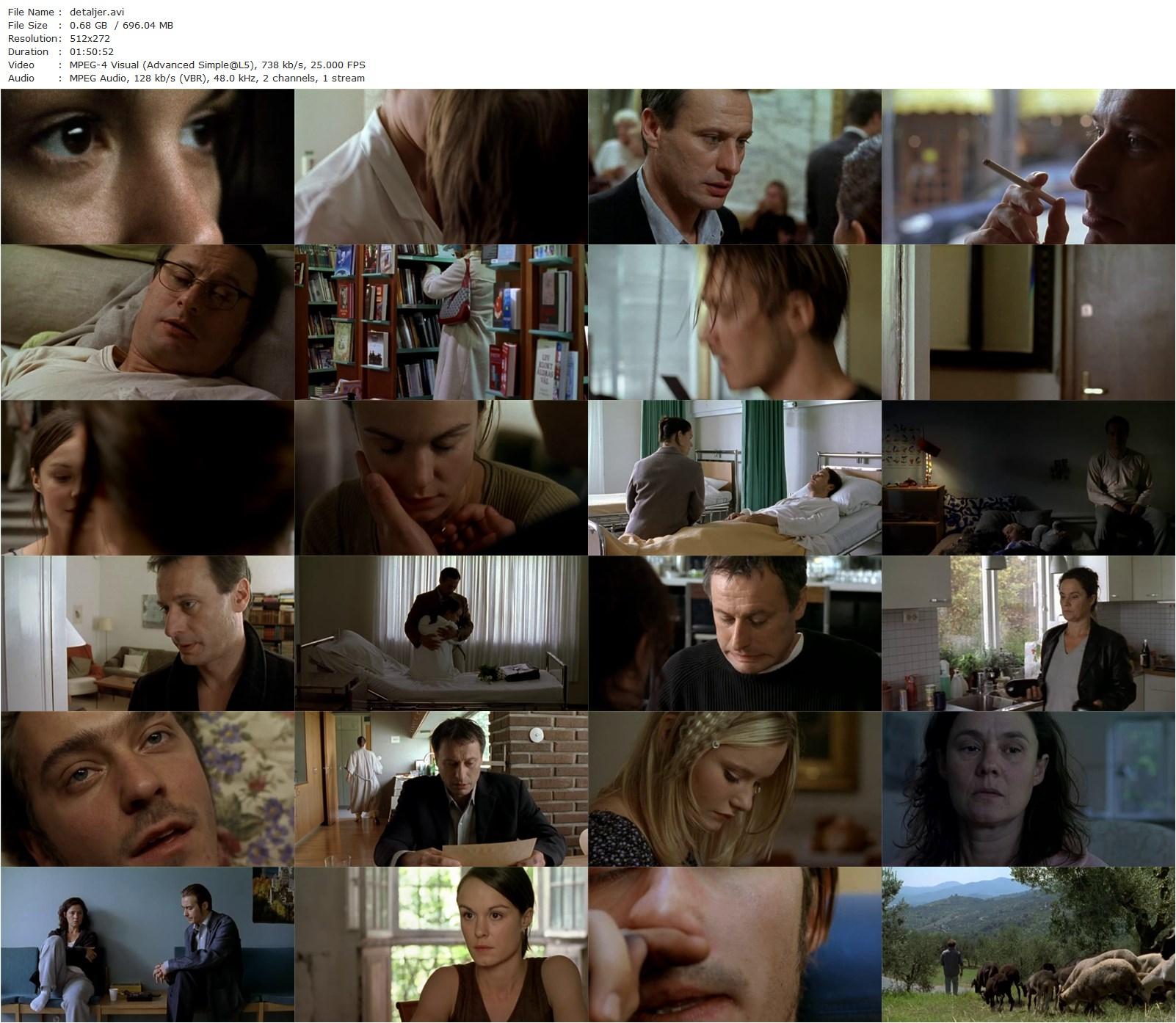 Details / Detaljer (2003) Kristian Petri, Rebecka Hemse, Michael Nyqvist, Jonas Karlsson-poster