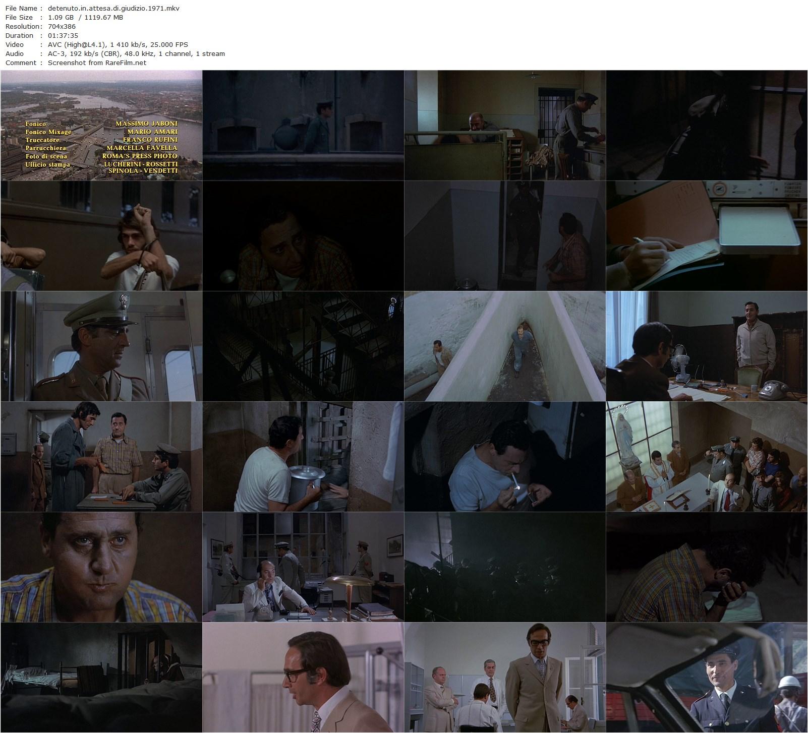 In Prison Awaiting Trial (1971) Nanni Loy-poster