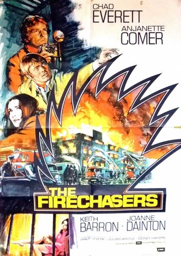 The Firechasers (1971) Sidney Hayers, Chad Everett, Anjanette Comer, Keith Barron