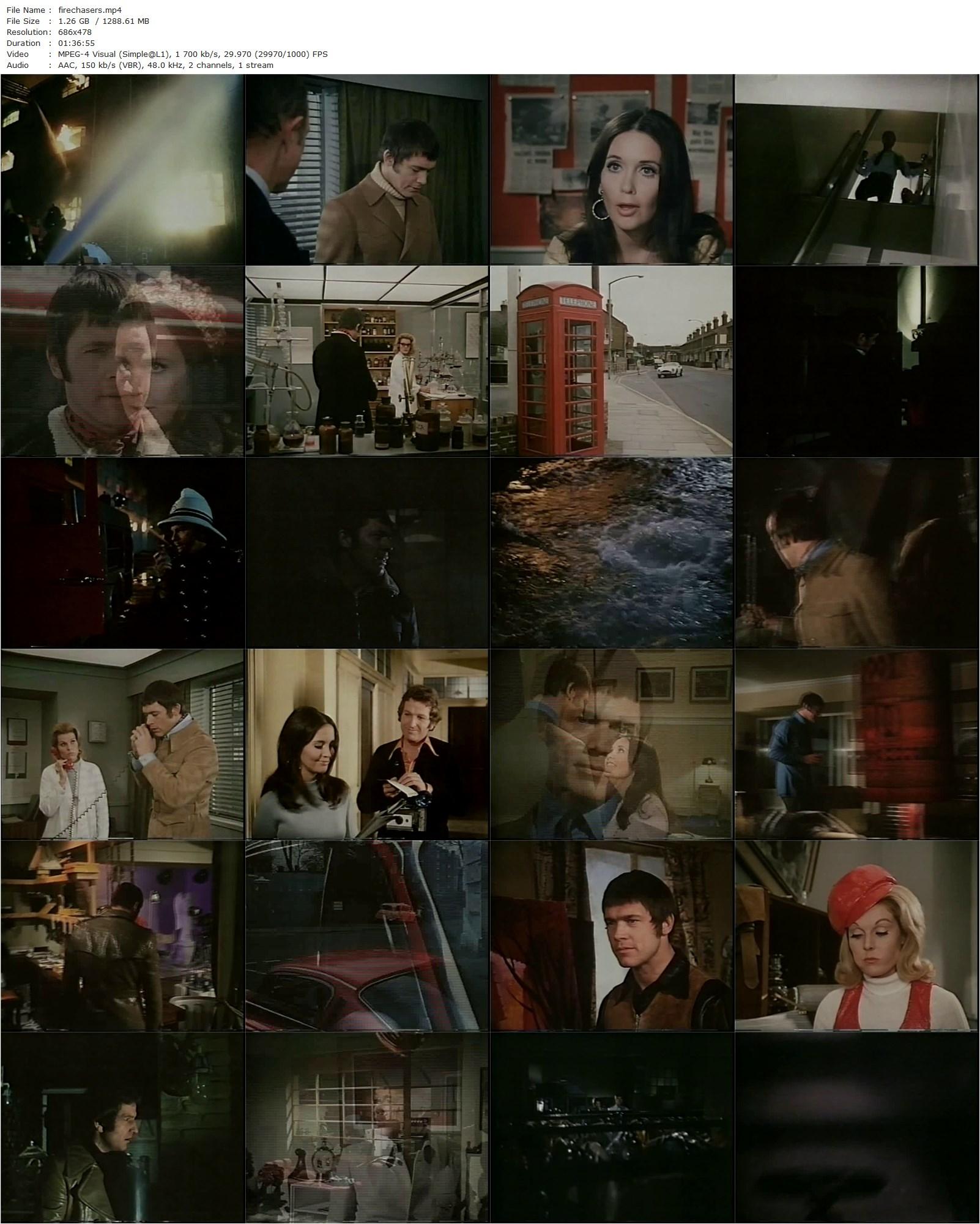 The Firechasers (1971) Sidney Hayers, Chad Everett, Anjanette Comer, Keith Barron-poster