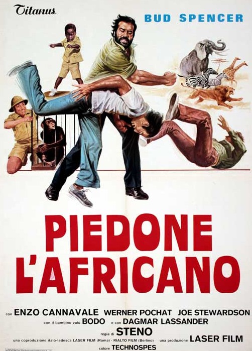 Flatfoot in Africa (1978) Steno, Bud Spencer, Enzo Cannavale, Werner Pochath