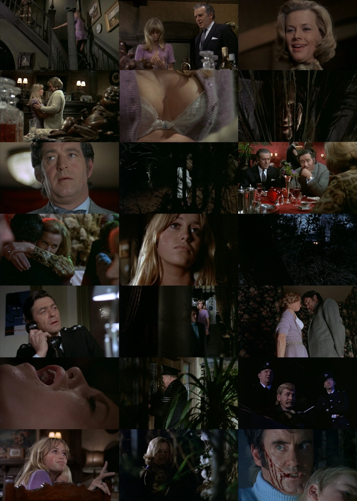 Fright (1971) Peter Collinson, Honor Blackman, Susan George, Ian Bannen, Thriller-poster