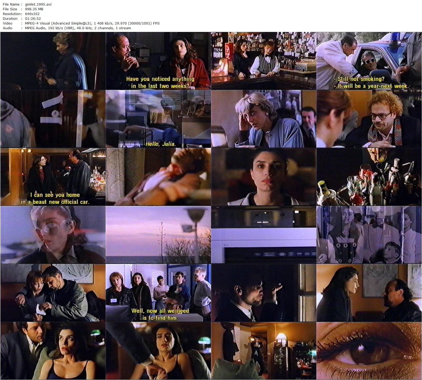 Gimlet (1995) José Luis Acosta, Ángela Molina, Viggo Mortensen, Abel Folk-poster