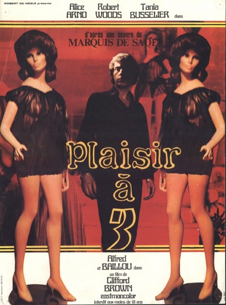 How To Seduce a Virgin AKA Plaisir à trois (1974) Jesus Franco, Alice Arno, Alfred Baillou, Tania Busselier