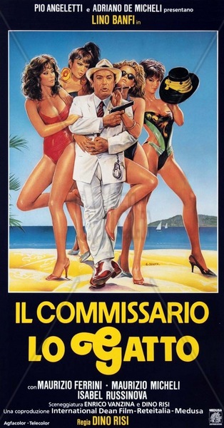 Il commissario Lo Gatto (1986) Dino Risi, Lino Banfi, Maurizio Ferrini, Maurizio Micheli, Comedy