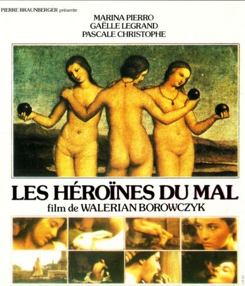 Immoral Women / Les héroïnes du mal (1979) Walerian Borowczyk, Marina Pierro, Gaëlle Legrand, Pascale Christophe, Drama, Erotic