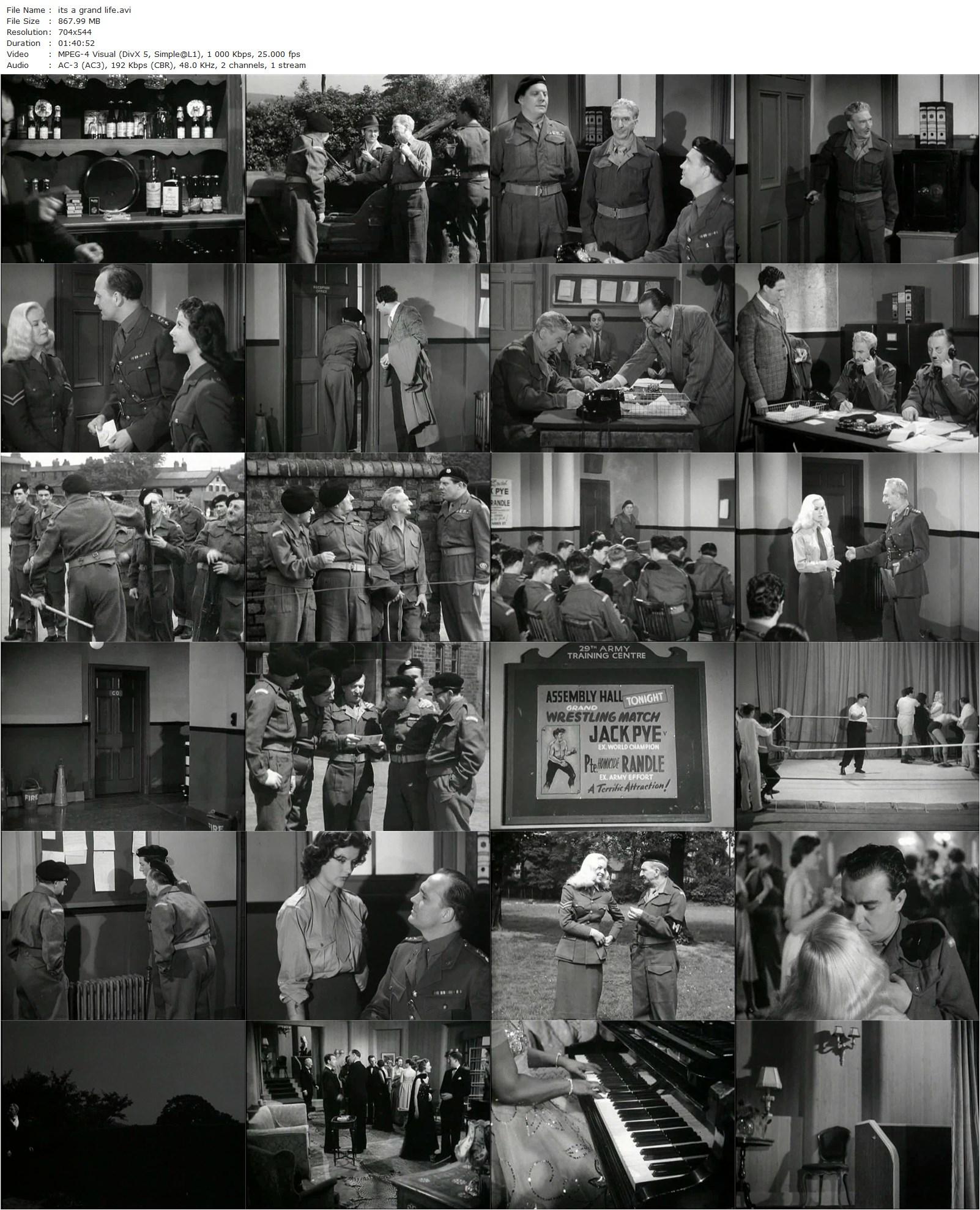 It’s a Grand Life (1953) John E. Blakeley, Frank Randle, Diana Dors, Dan Young-poster