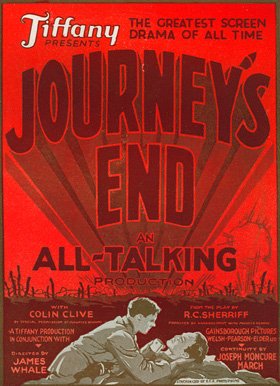 Journey’s End (1930) James Whale, Colin Clive, Ian Maclaren, David Manners