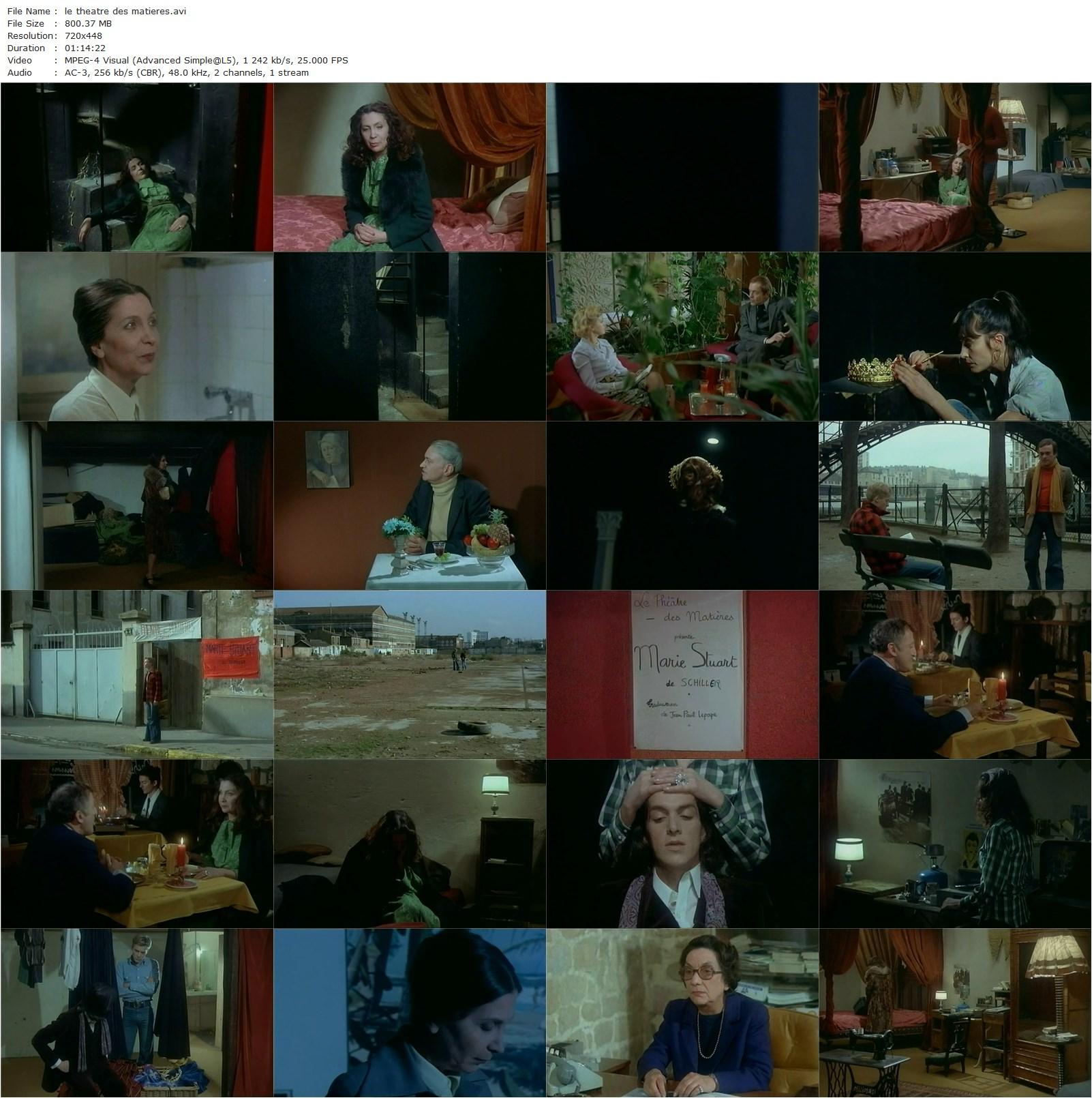 The Theatre of the Matters AKA Le théâtre des matières (1977) Jean-Claude Biette, Sonia Saviange, Howard Vernon, Philippe Chemin-poster