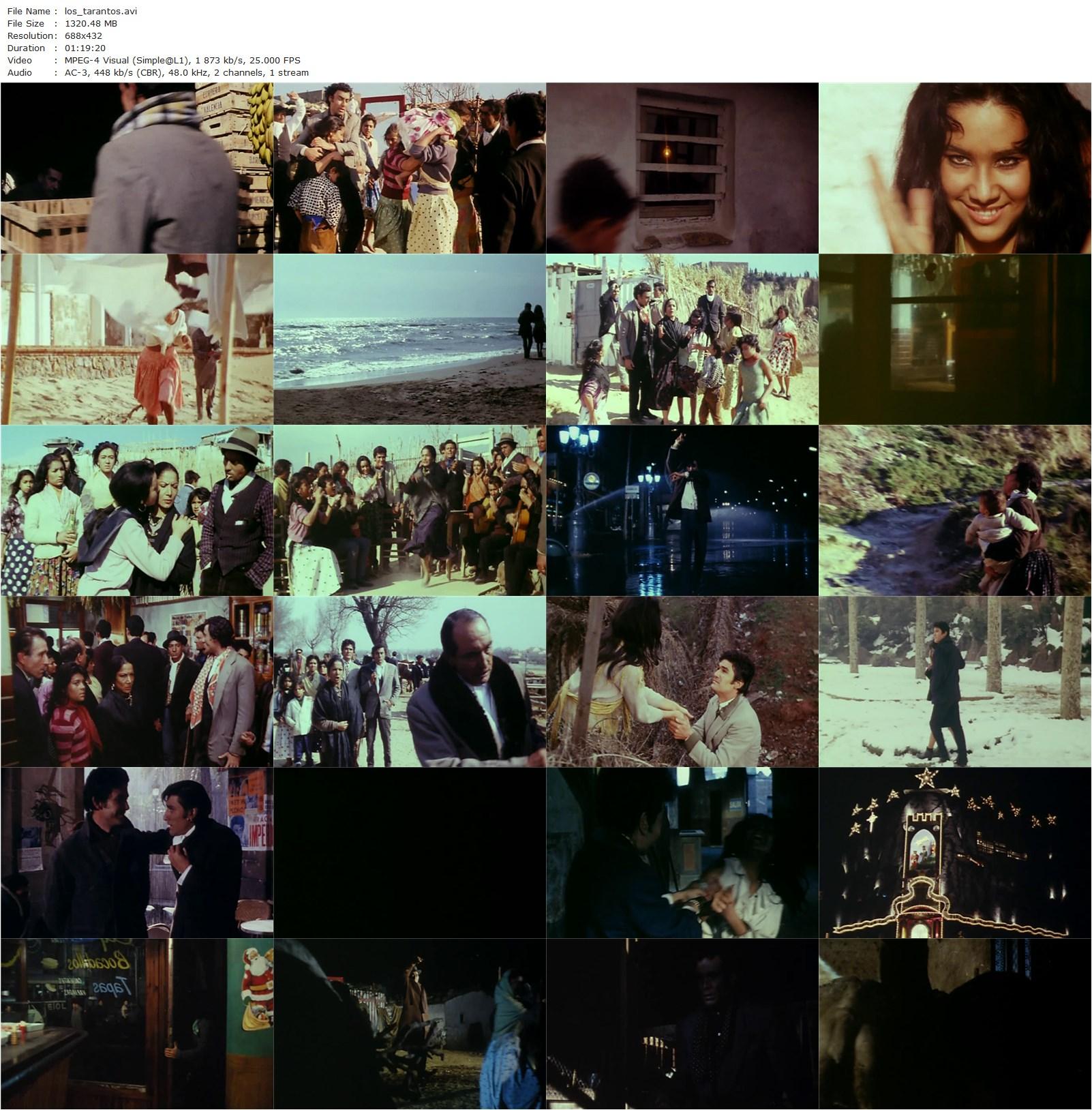 Los tarantos (1963) Francisco Rovira Beleta, Carmen Amaya-poster