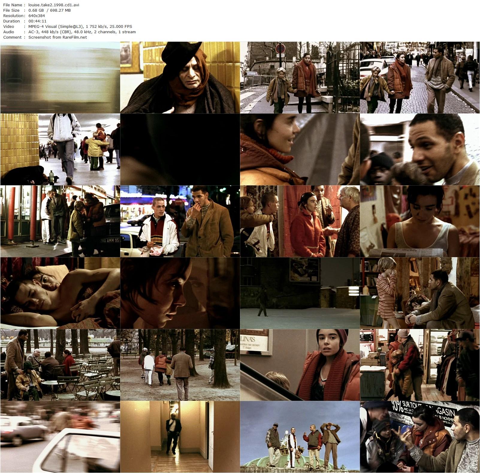 Louise (Take 2) (1998) Siegfried, Élodie Bouchez, Roschdy Zem, Gérald Thomassin-poster