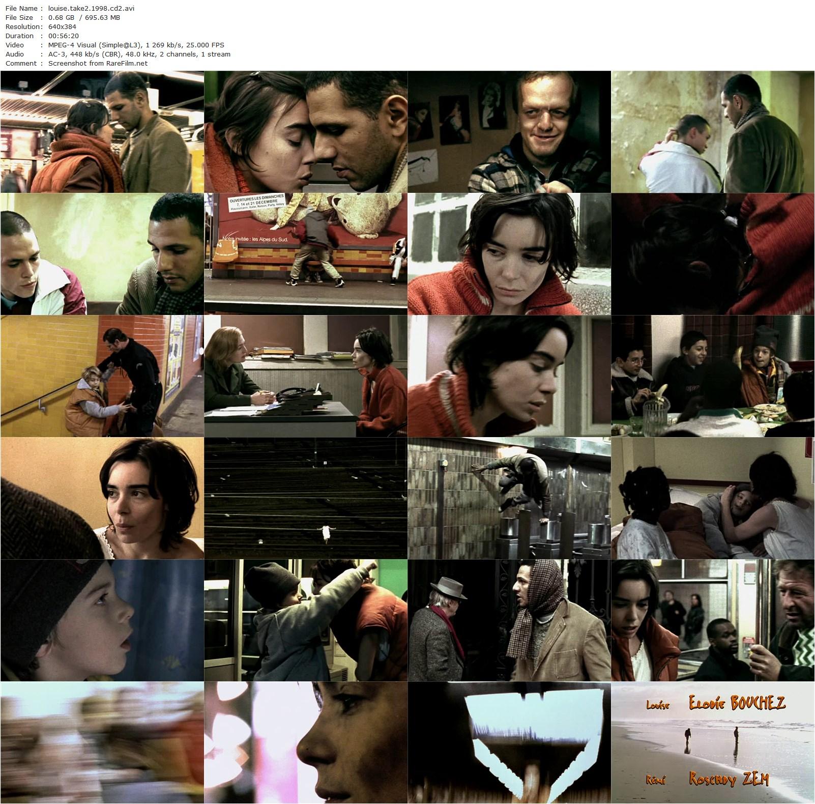 Louise (Take 2) (1998) Siegfried, Élodie Bouchez, Roschdy Zem, Gérald Thomassin-poster