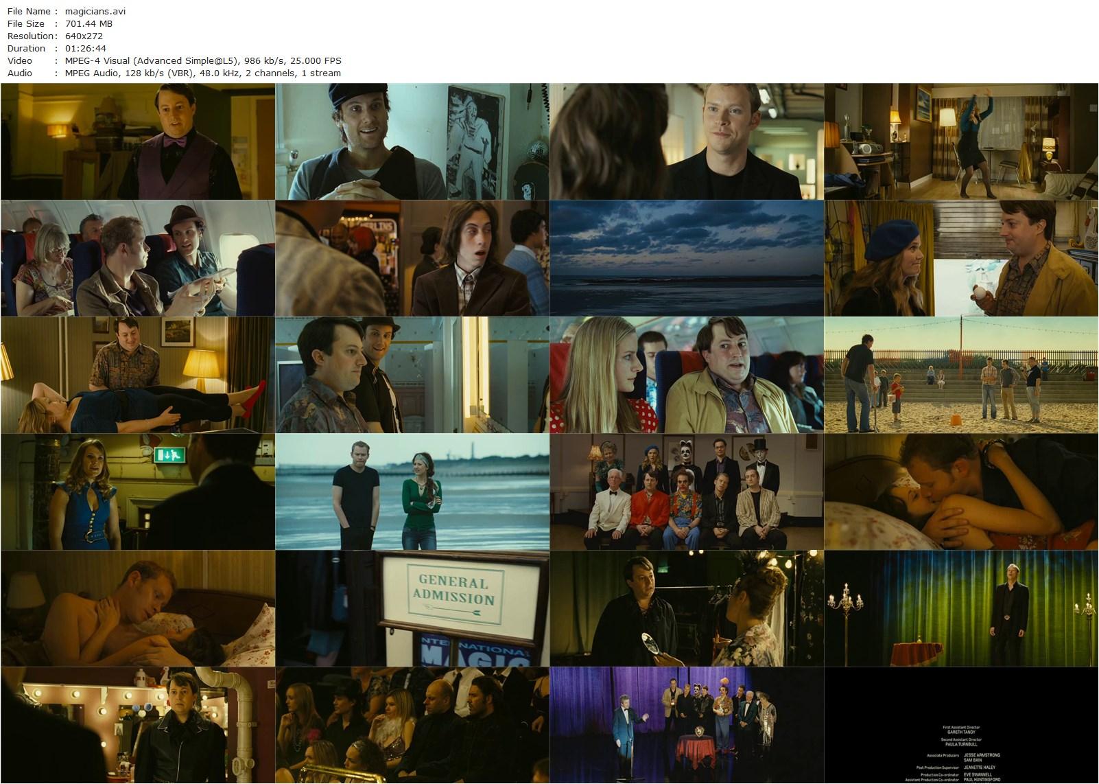 Magicians (2007) Andrew O’Connor, Robert Webb, David Mitchell, Sarah Hadland-poster