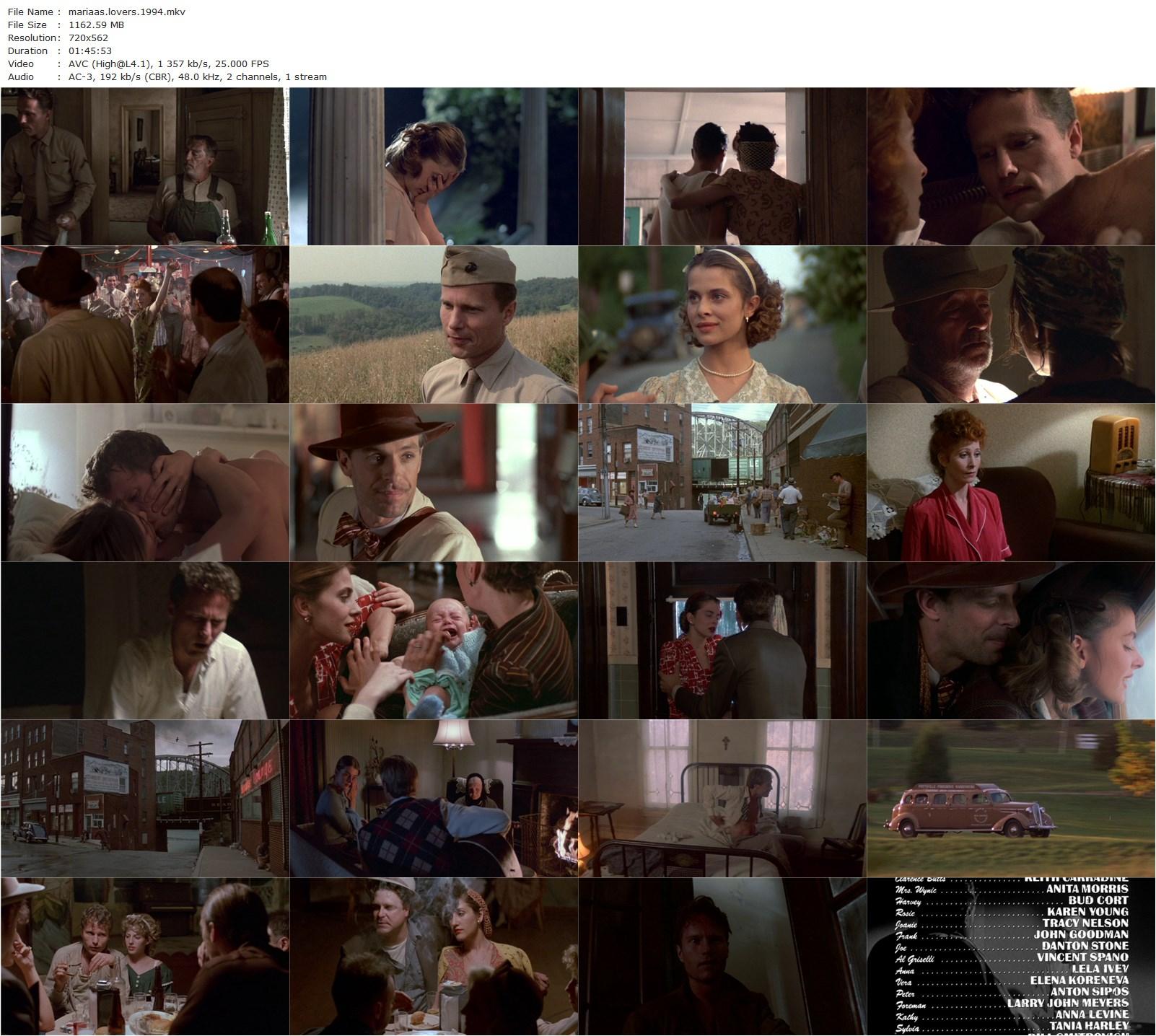 Maria’s Lovers (1984) Andrey Konchalovskiy, Nastassja Kinski, John Savage, Keith Carradine-poster