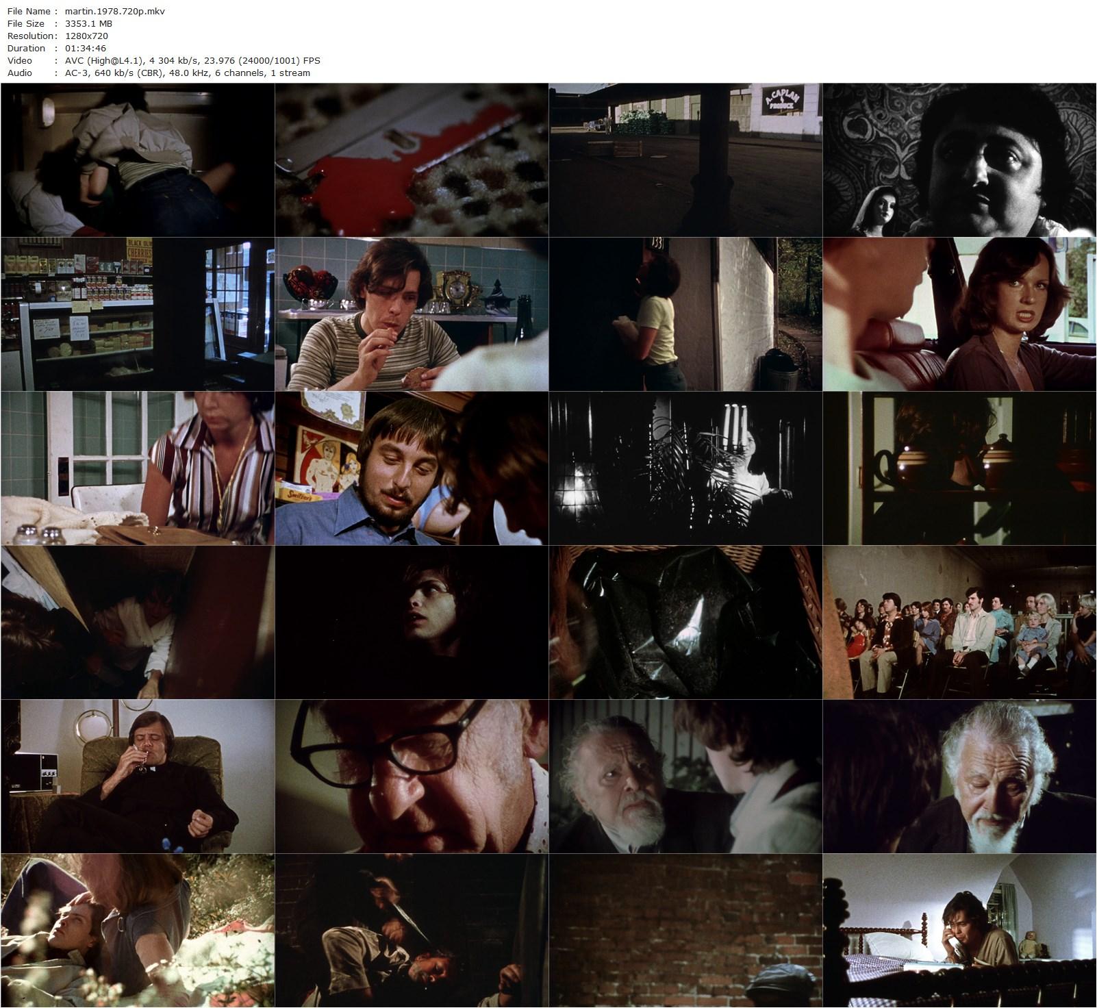 Martin (1977) George A. Romero, John Amplas, Lincoln Maazel, Christine Forrest-poster