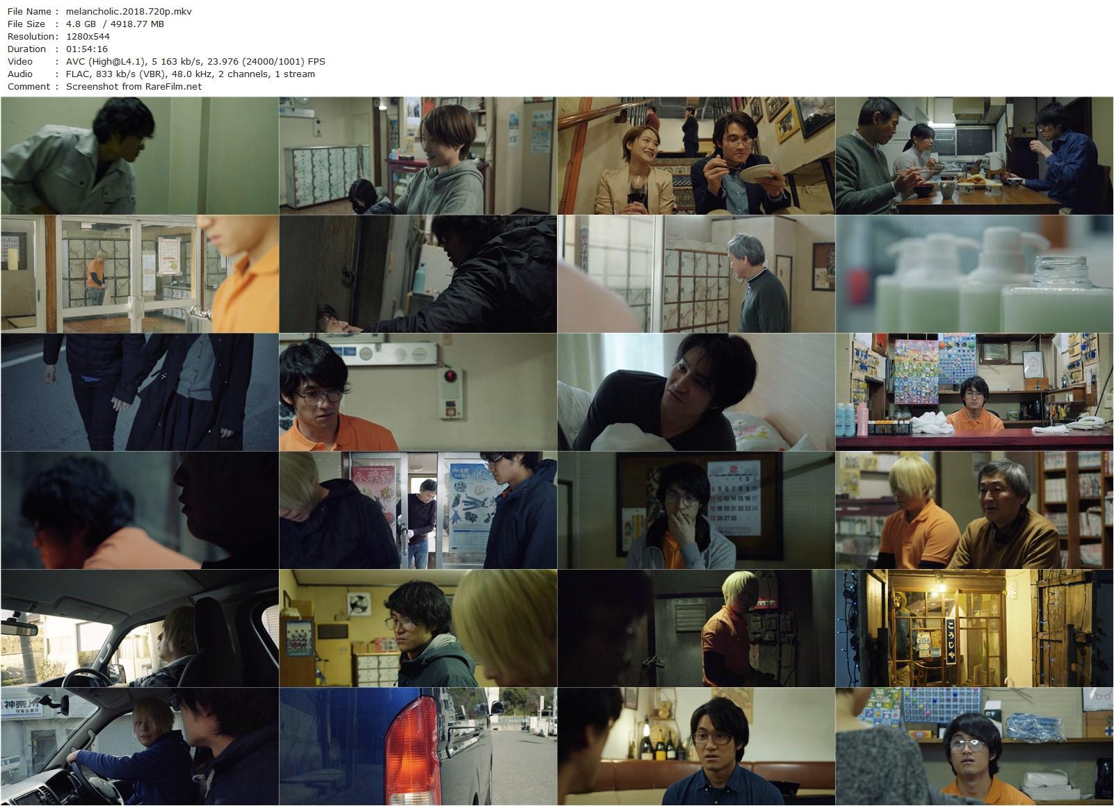 Melancholic / Merankorikku (2018) Seiji Tanaka, Yôji Minagawa, Yoshitomo Isozaki, Mebuki Yoshida-poster