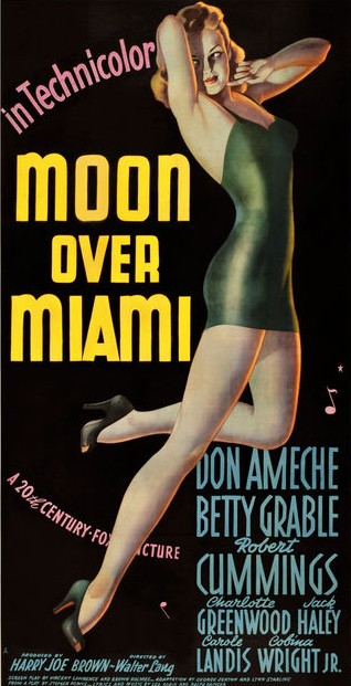 Moon Over Miami (1941) Walter Lang, Don Ameche, Betty Grable, Robert Cummings