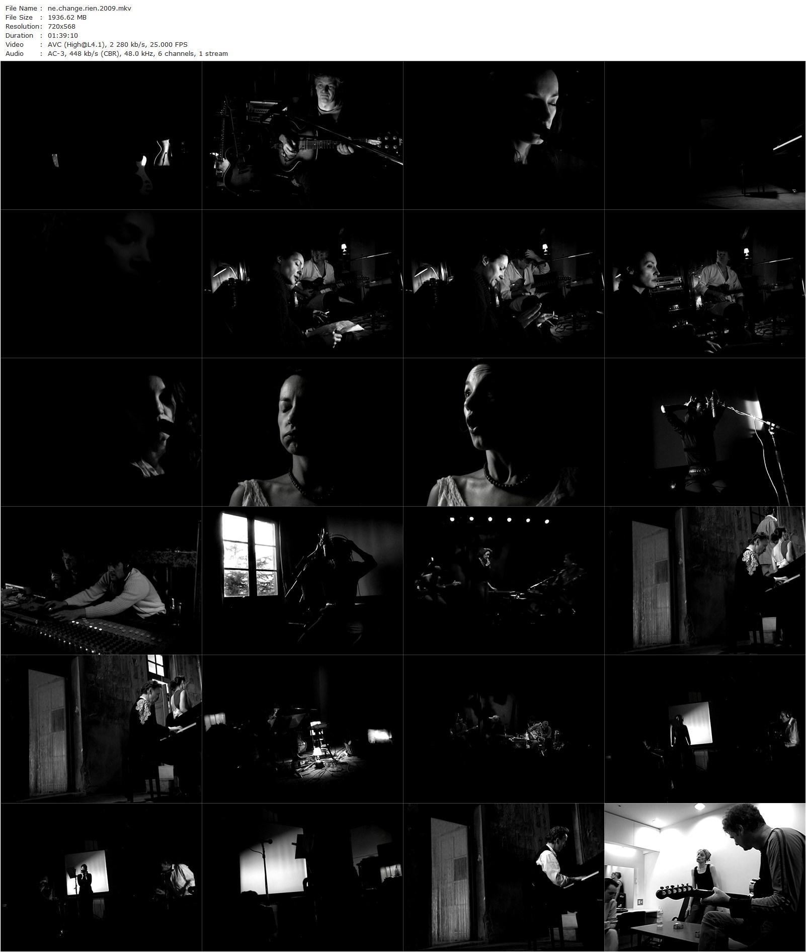 Change Nothing / Ne change rien (2009) Pedro Costa, Jeanne Balibar, Rodolphe Burger, Hervé Loos-poster