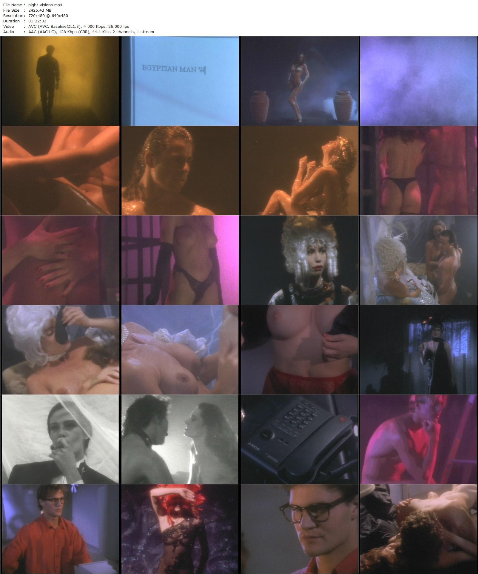 Night Visions (1995) Nicholas Mariolis, Dan Horton, Lisa Comshaw, Julie Strain-poster