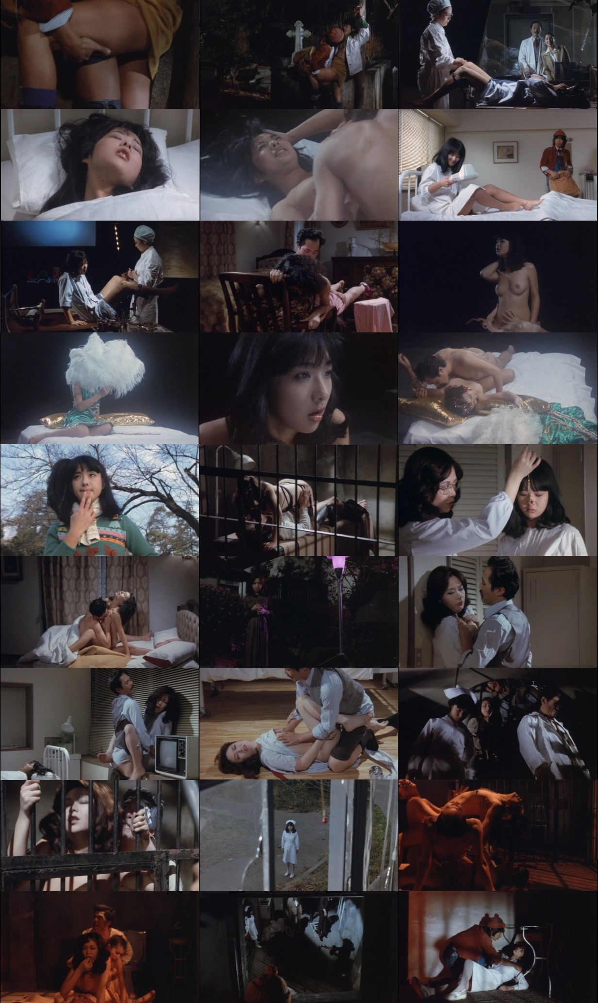 Nurse Diary Beast Afternoon (1982) Naosuke Kurosawa, Maiko Kazama, Jun Miho, Miki Yamaji, Hideo Shiroyama, Crime, Sci-Fi, Erotic-poster