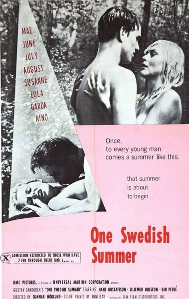 One Swedish Summer (1968) Gunnar Höglund, Hans Gustafsson, Lillemor Ohlsson, Barbro Hiort af Ornäs