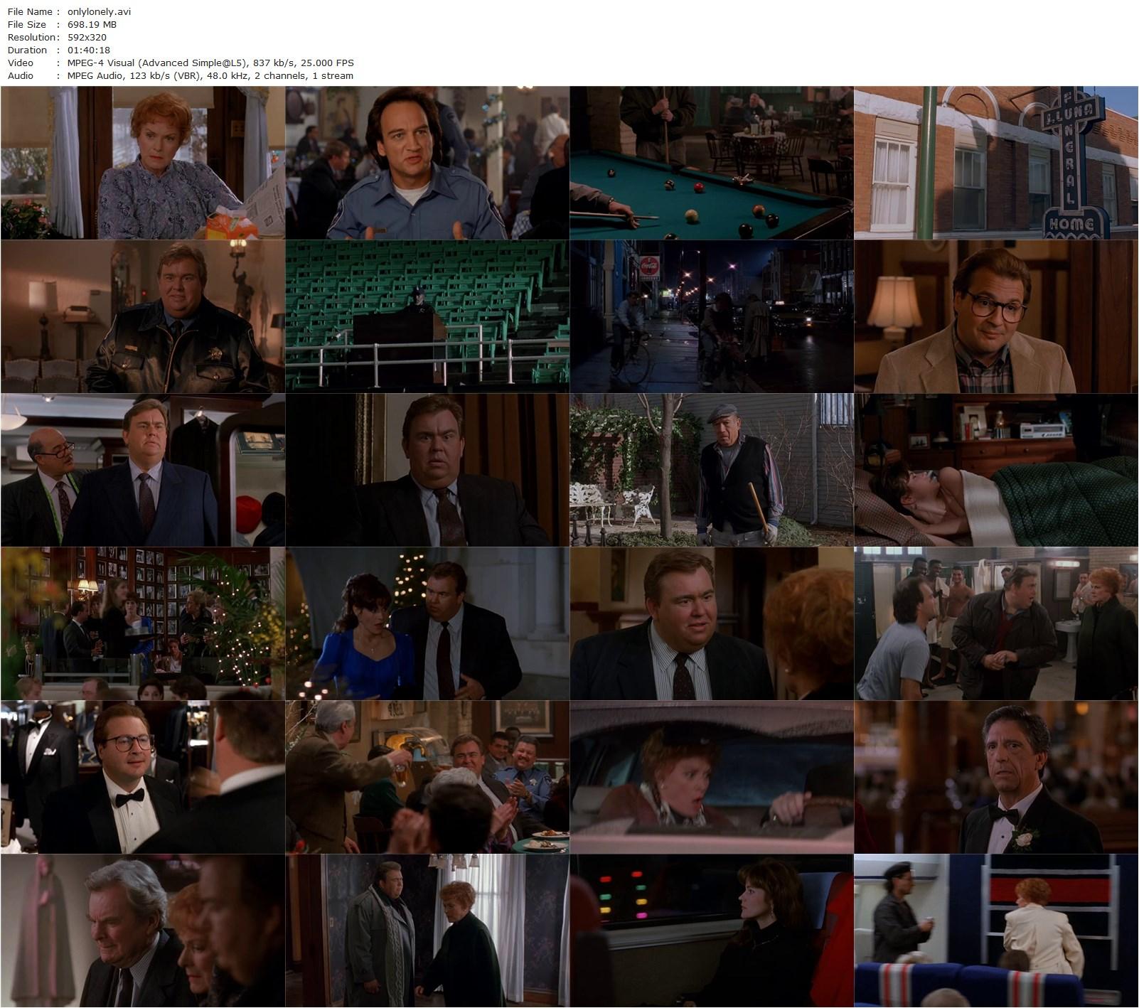 Only the Lonely (1991) Chris Columbus, John Candy-poster