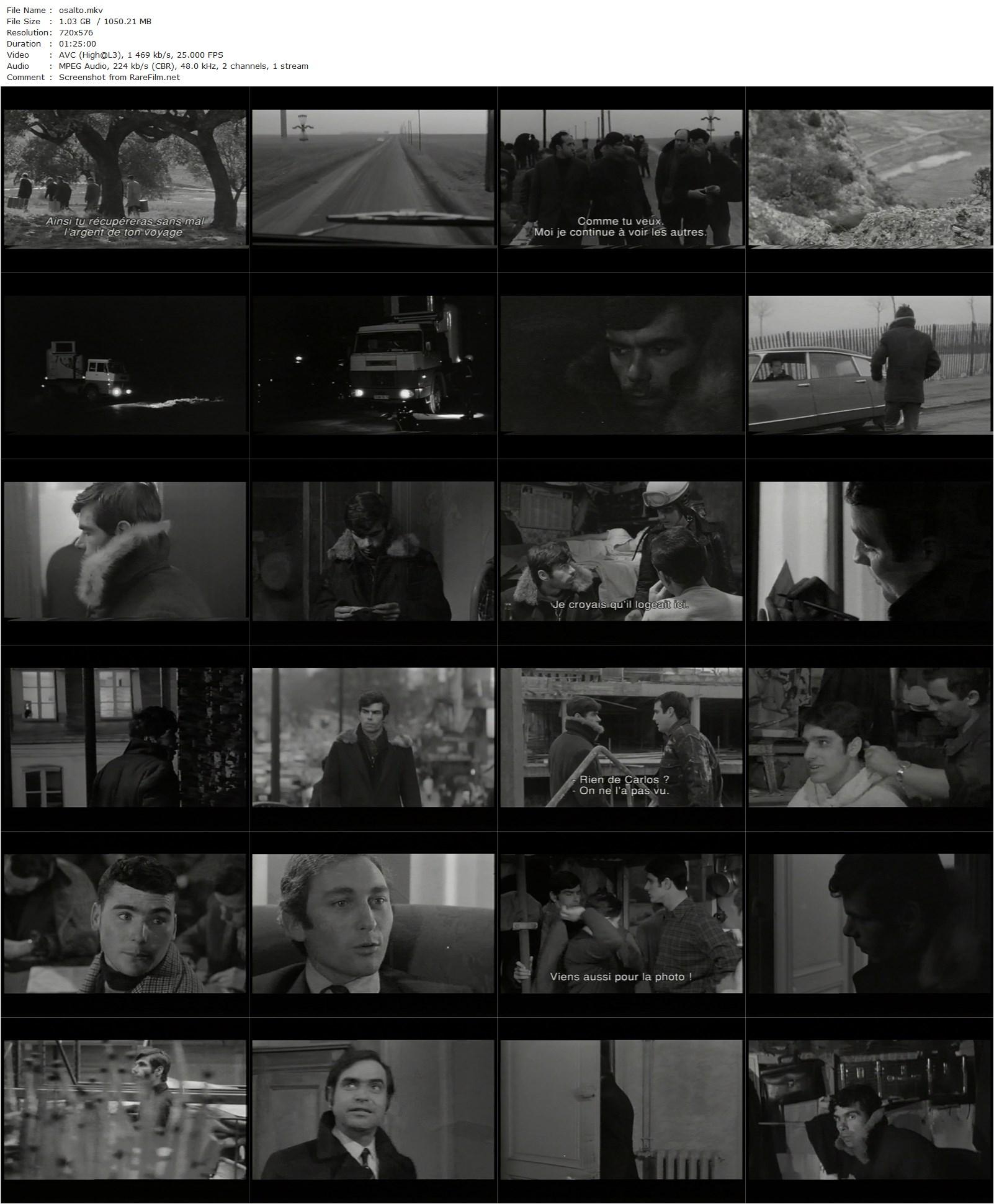 Voyage of Silence / O Salto (1967) Christian de Chalonge, Marco Pico, Ludmila Mikaël, Antonio Passalia-poster