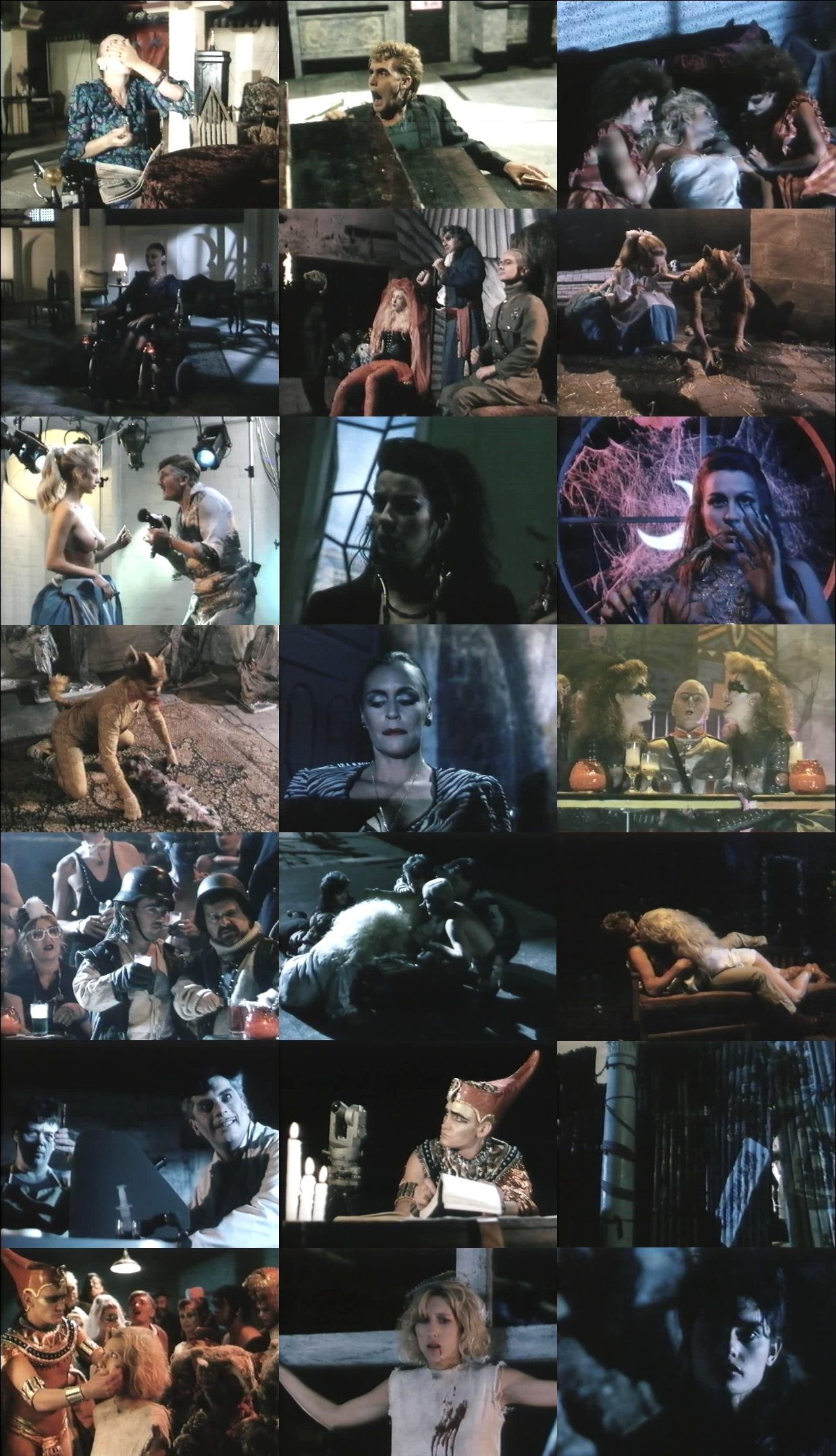 Pandemonium (1987) Haydn Keenan, David Argue, Amanda Dole, Esben Storm-poster