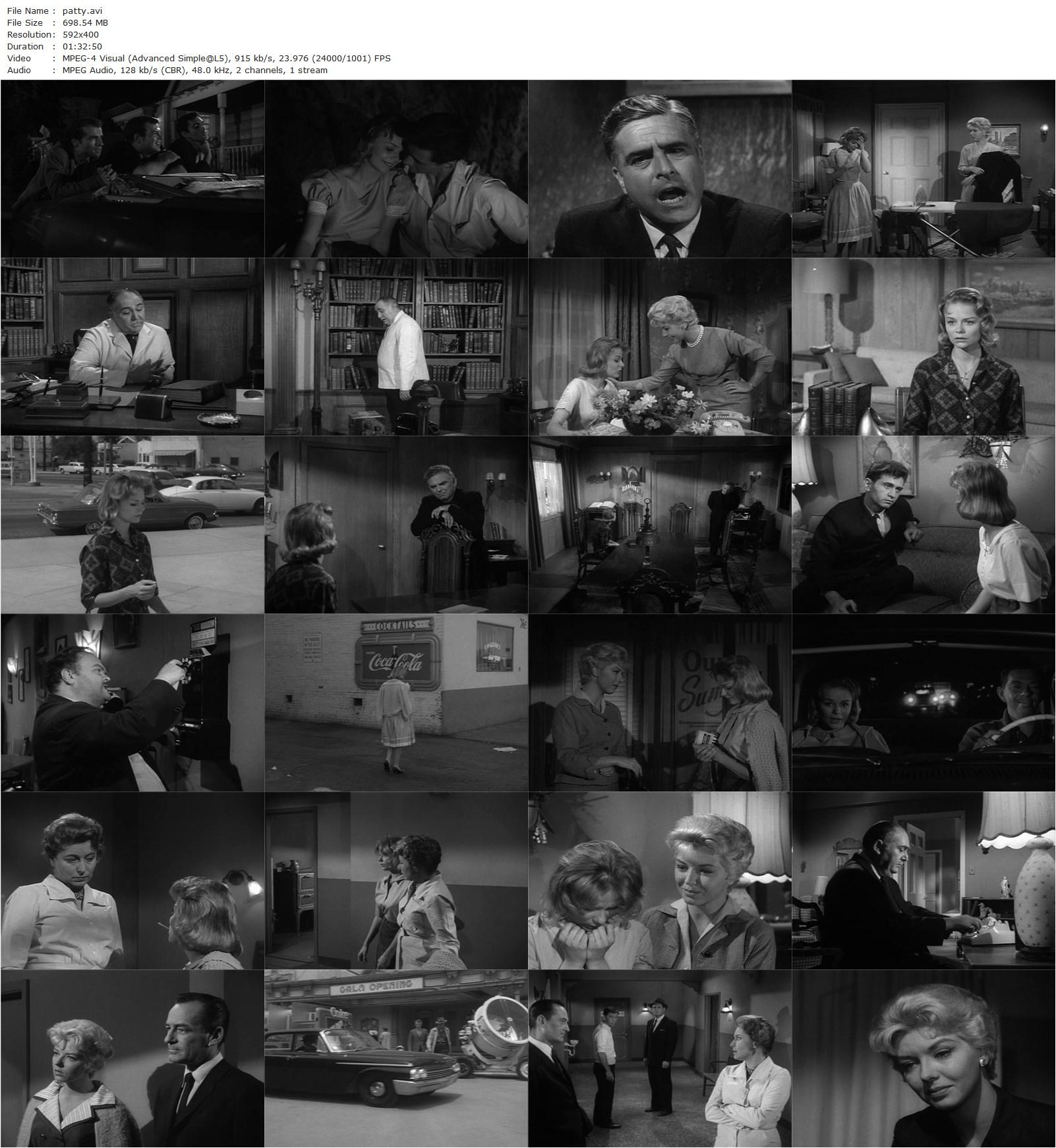 Patty / Gang Rape (1962) Leo A. Handel, Merry Anders, J. Edward McKinley, Dani Lynn-poster