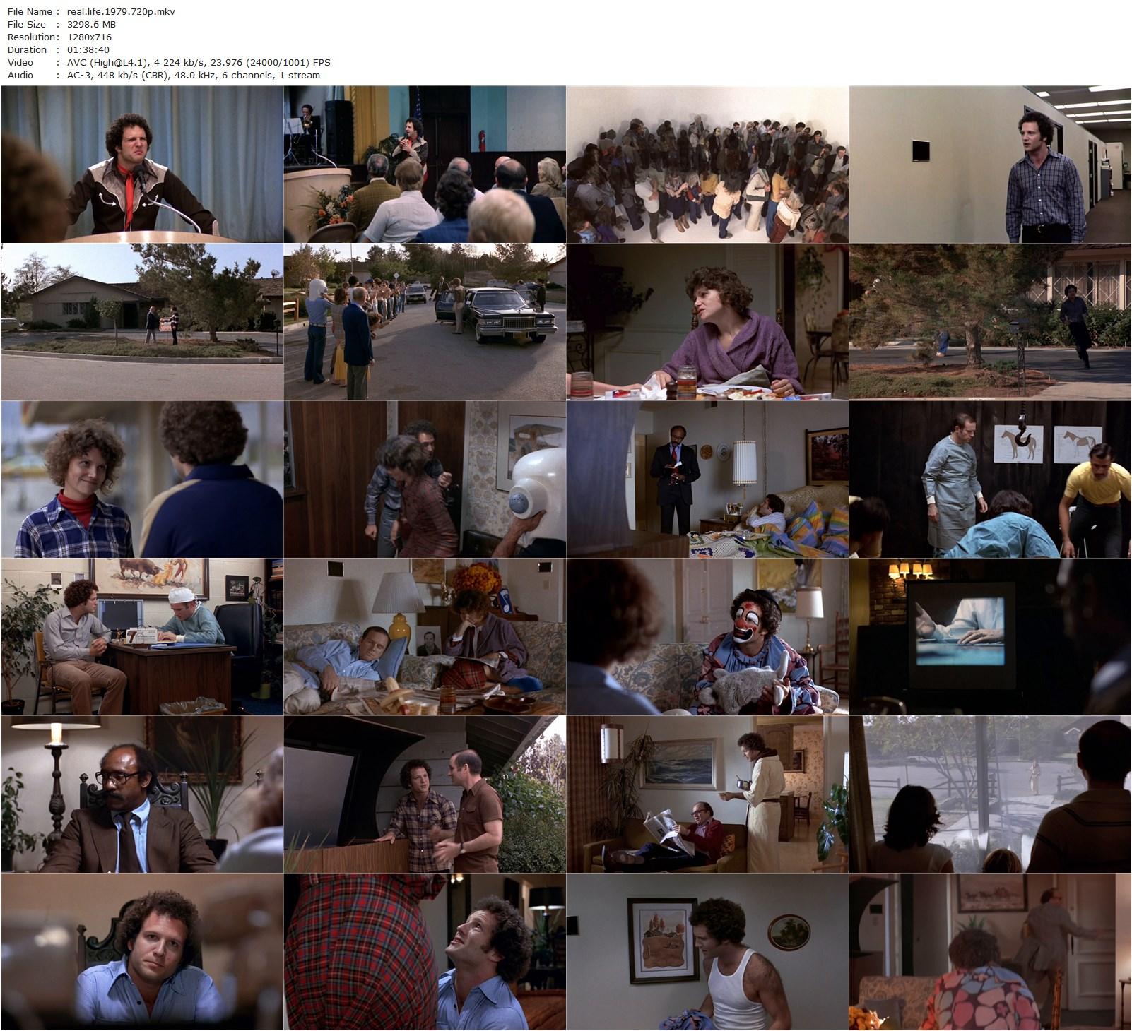 Real Life (1979) Albert Brooks-poster