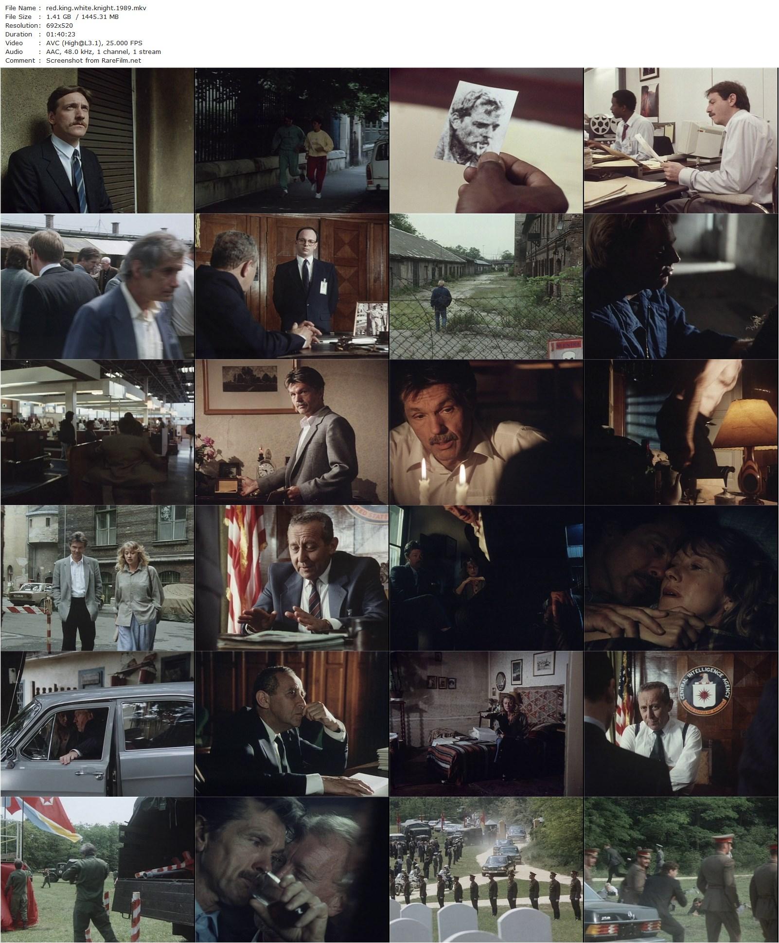 Red King, White Knight (1989) Geoff Murphy, Tom Skerritt, Max von Sydow, Helen Mirren-poster