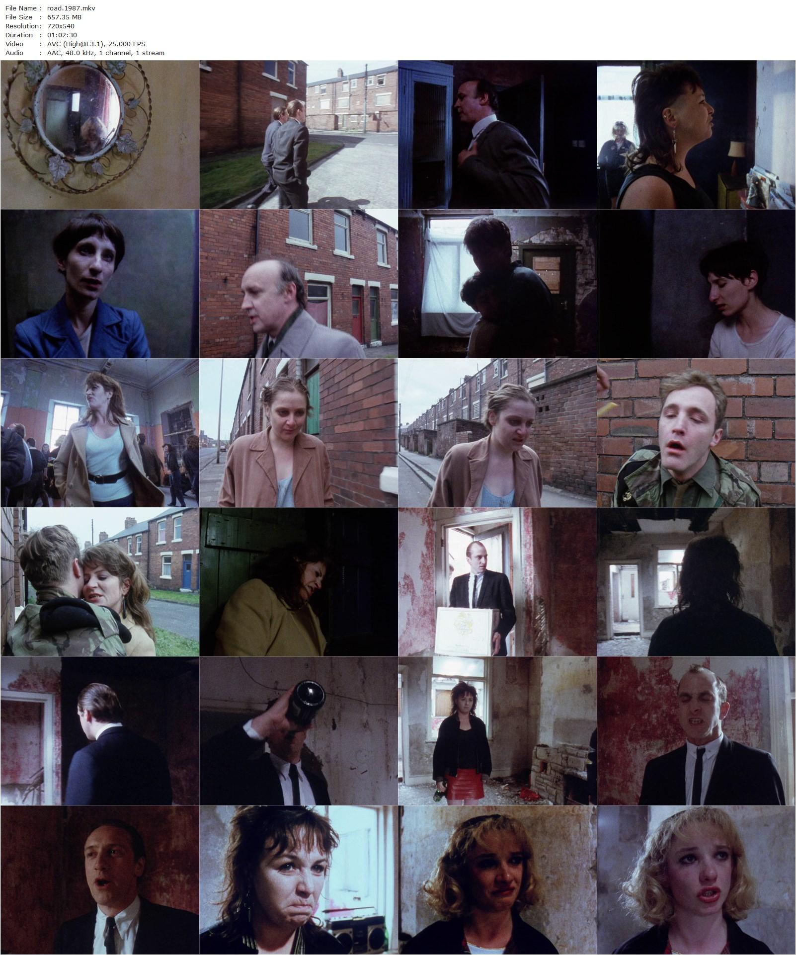 Road (1987) Alan Clarke, Neil Dudgeon, Jane Horrocks, Andrew Wilde-poster