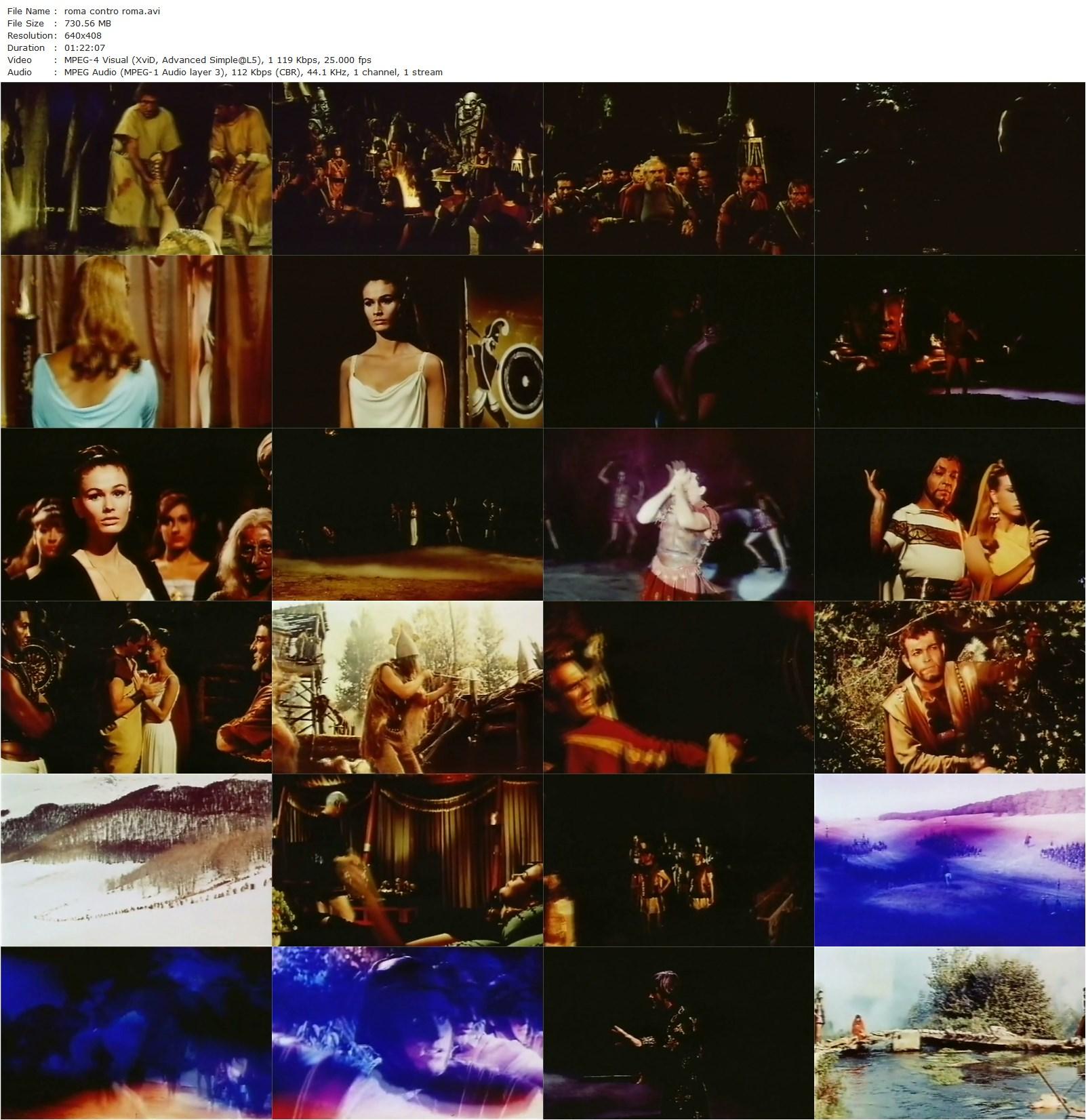 Rome Against Rome / Roma contro Roma (1964) Giuseppe Vari, John Drew Barrymore, Susy Andersen, Ettore Manni-poster