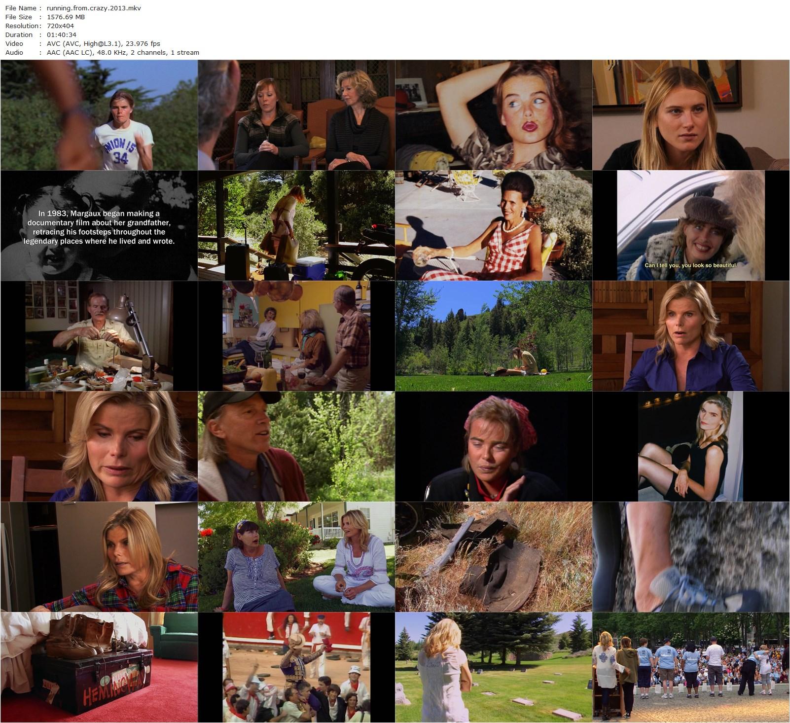 Running from Crazy (2013) Barbara Kopple, Jack Hemingway, Joan Hemingway, Langley Hemingway-poster