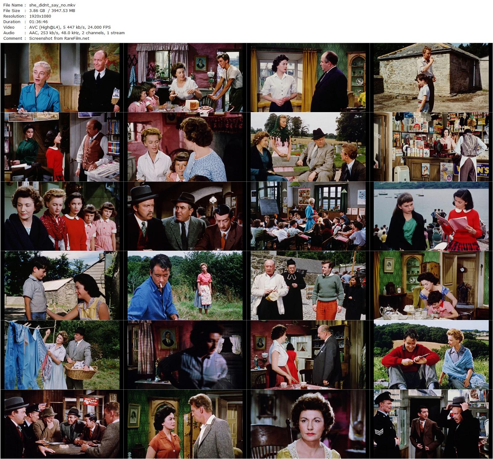 She Didn’t Say No (1958) Cyril Frankel-poster