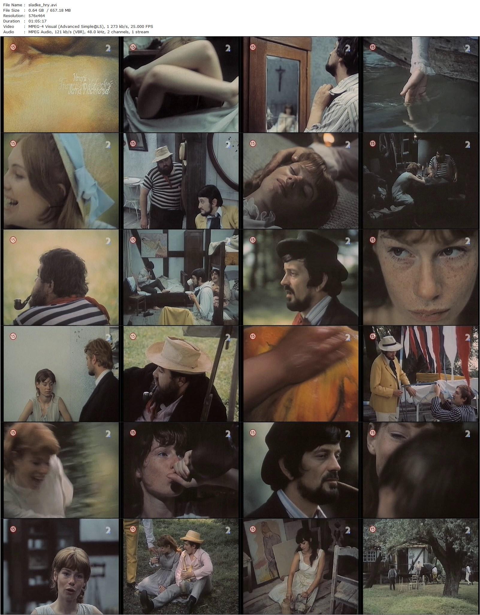 Sweet Games of Last Summer / Sladké hry minulého léta (1970) Juraj Herz, Jana Plichtová, Frantisek Velecký, Peter Debnar-poster