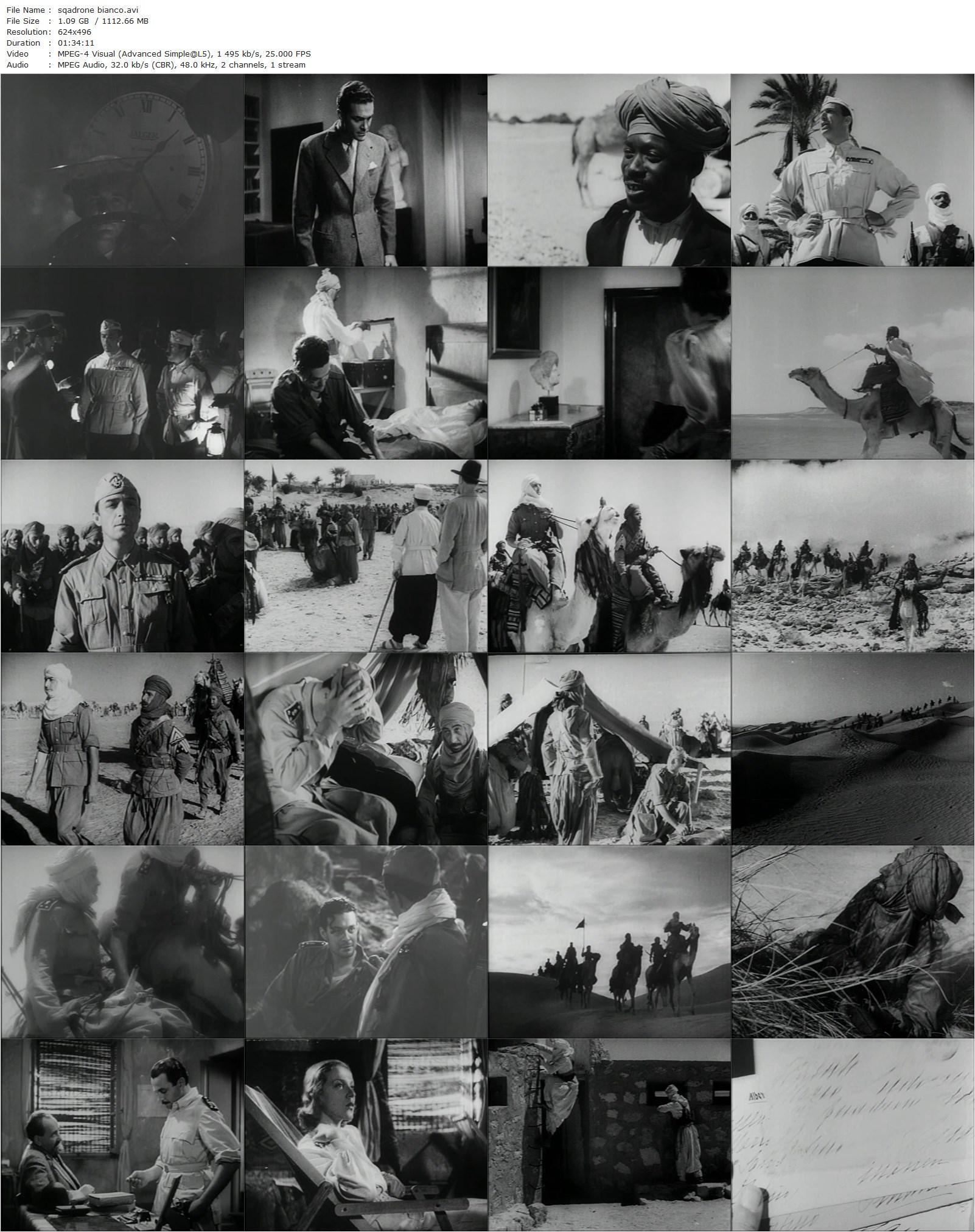 White Squadron AKA Lo squadrone bianco (1936) Augusto Genina, Fulvia Lanzi, Francesca Dalpe, Fosco Giachetti-poster