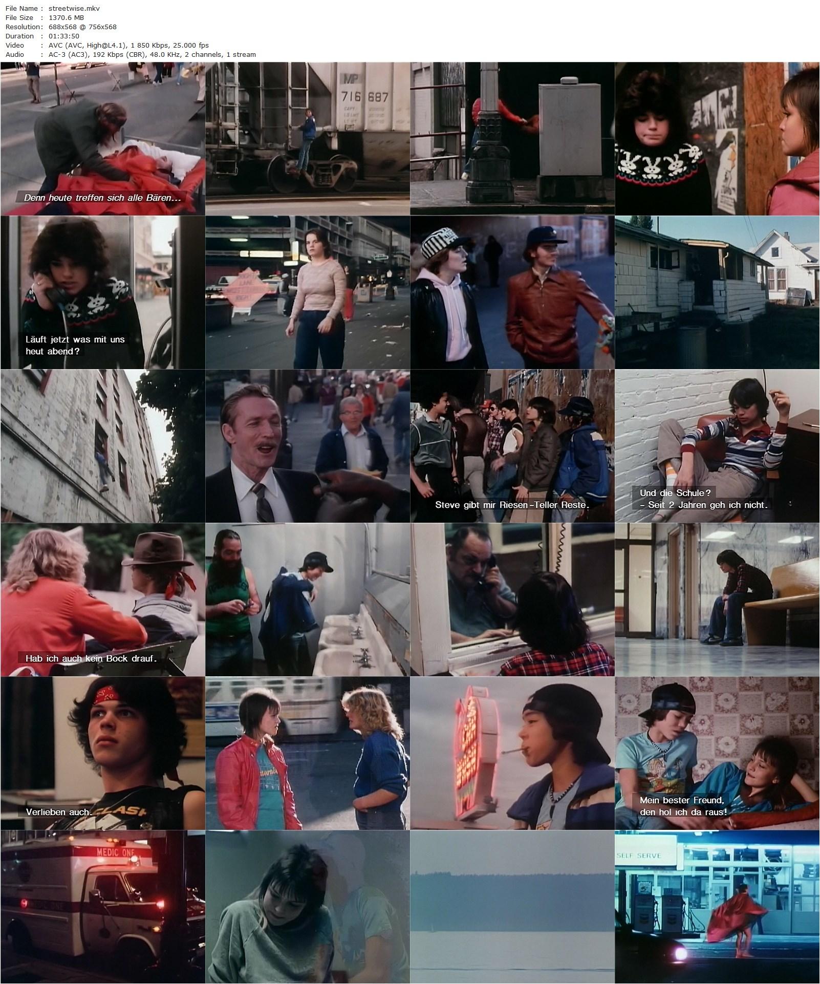 Streetwise (1984) Martin Bell, Roberta Joseph Hayes, Baby Gramps, Erin Blackwell-poster