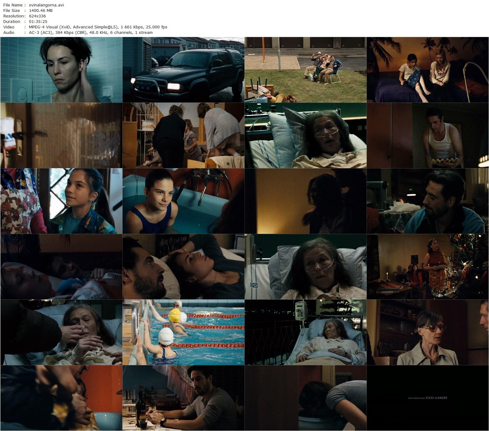 Beyond / Svinalängorna (2010) Pernilla August, Noomi Rapace, Ola Rapace, Outi Mäenpää-poster