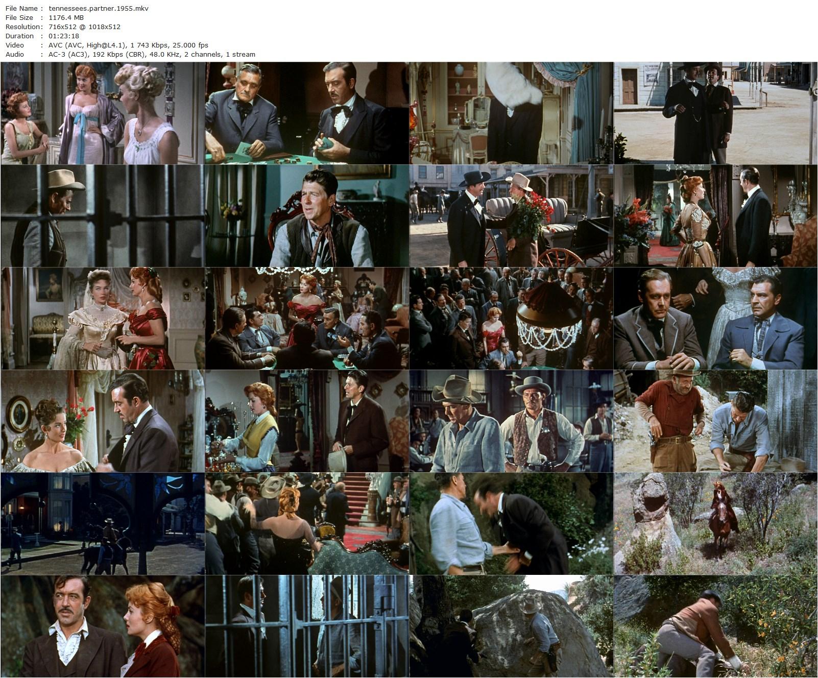 Tennessee’s Partner (1955) Allan Dwan, John Payne, Ronald Reagan, Rhonda Fleming-poster