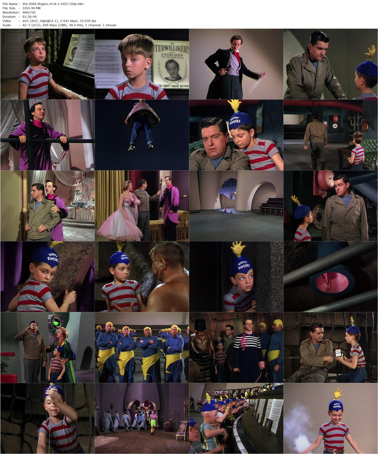 The 5,000 Fingers of Dr. T. (1953) Roy Rowland, Peter Lind Hayes, Mary Healy, Hans Conried-poster