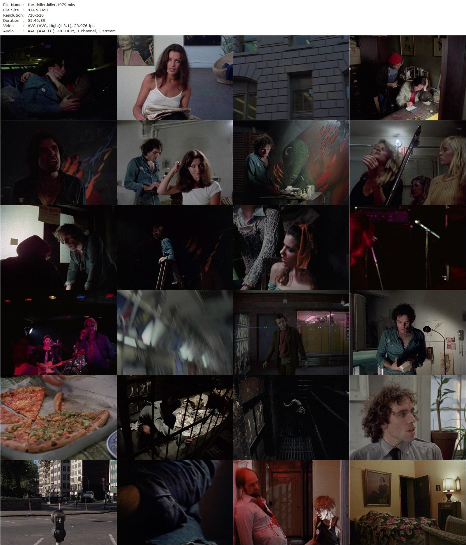 The Driller Killer (1979) Abel Ferrara, Carolyn Marz, Baybi Day-poster