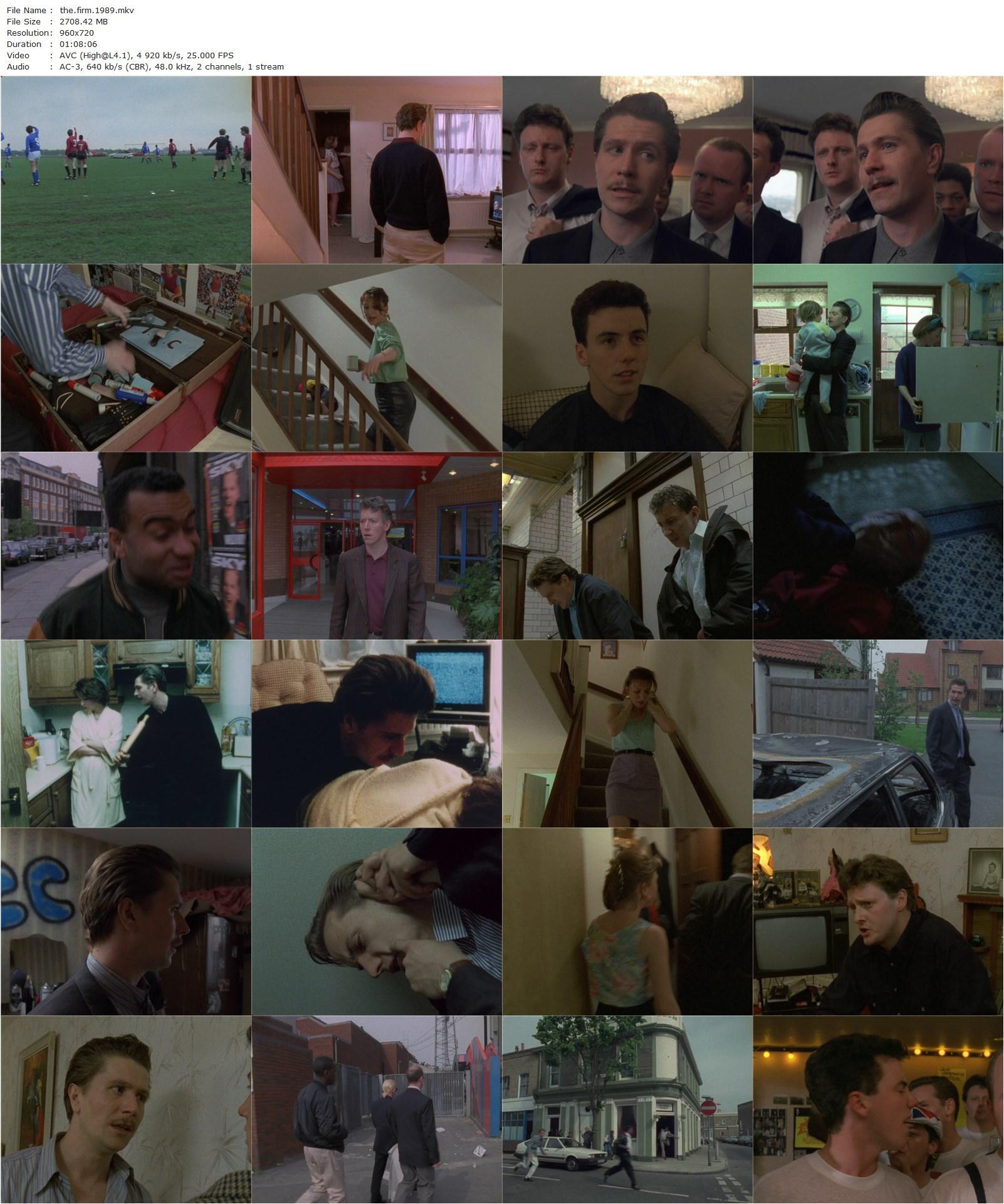 The Firm (1989) Alan Clarke, Gary Oldman, Lesley Manville, Philip Davis-poster