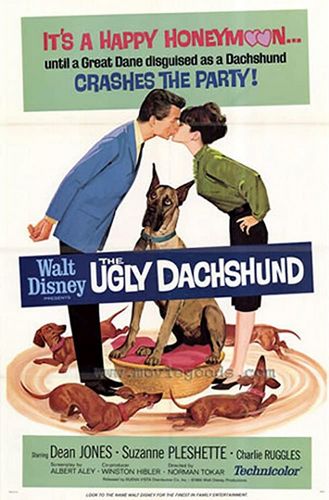The Ugly Dachshund (1966) Norman Tokar, Dean Jones, Suzanne Pleshette, Charles Ruggles