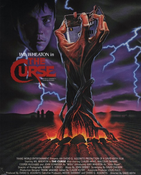 The Curse (1987) David Keith, Wil Wheaton, Claude Akins, Malcolm Danare