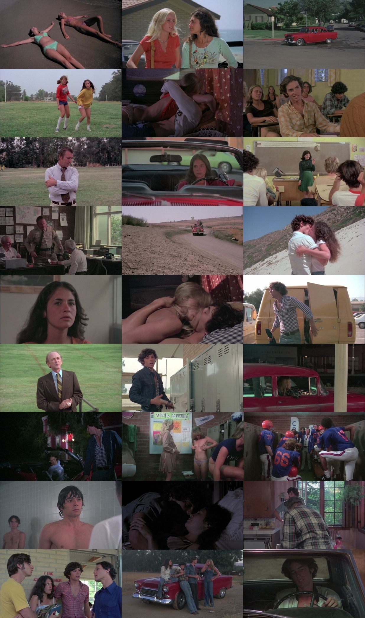 The Pom Pom Girls (1976) Joseph Ruben, Robert Carradine, Jennifer Ashley, Michael Mullins, Comedy, Romance, Erotic-poster